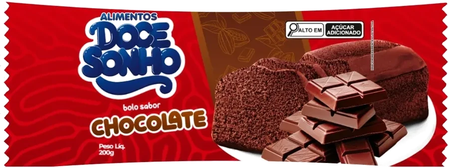 Bolo inglês chocolate